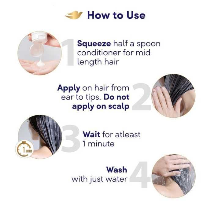 Image of Dove Ultra Care Intense Repair Hair Conditioner 300ml