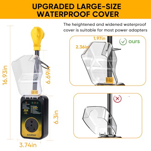 Gociean GN011A Rv Surge Protector 30 Amp thumb #2