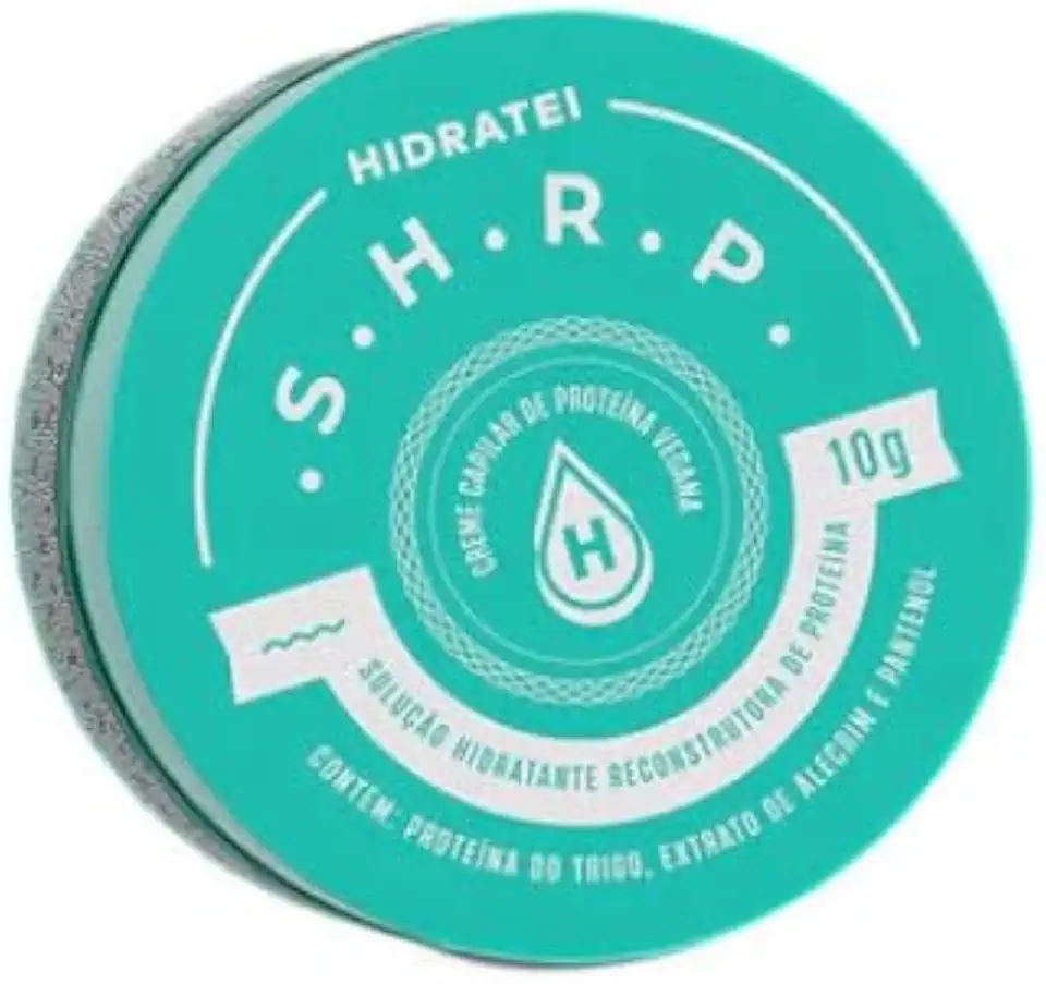 Creme Hidratei De Proteína Vegana Para Cabelos Frágeis 10g