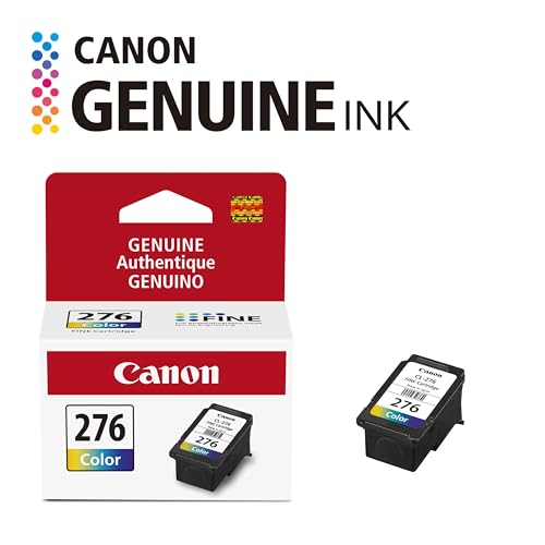 Image of Canon CL-276 Genuine Color Ink Cartridge, Compatible with TS3520 /3522, TR4720 /4722, TS3720 /3722