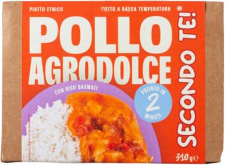 Foodielab, Pollo in salsa agrodolce con riso basmati, 310g