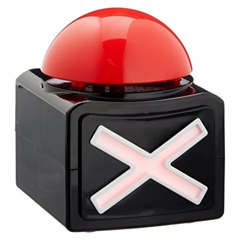 Buzzer "X" button with light and sound Cover