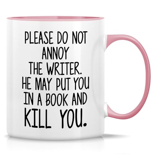 Retreez Funny Do not Annoy The Writer, Author 11 Oz Ceramic Coffee Mugs