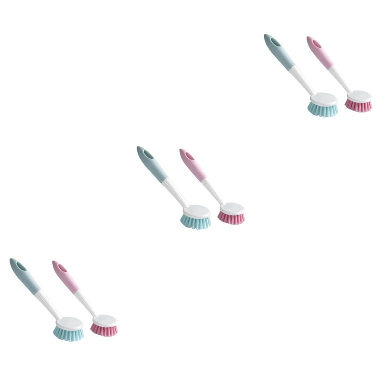 Ipetboom 6piezas Cepillo De Limpieza De Cocina Multiusos para Fregadero y Utensilios Color Aleatorio