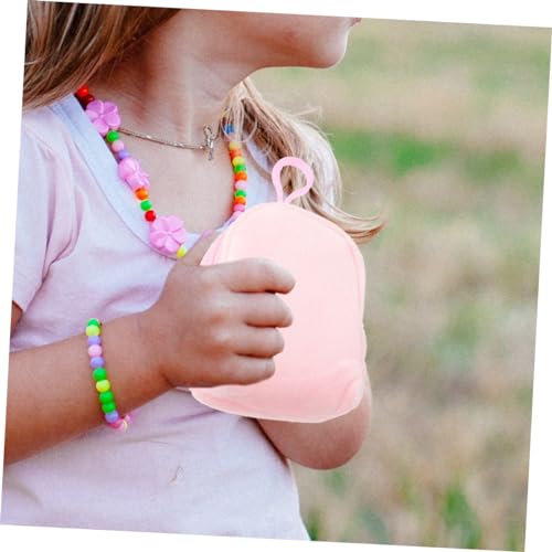 Candy Color Plush Purse for Boys and Girls Cute Plush Pouch with Keychain Small for Boys and Girls for Coins and Small Accessories4