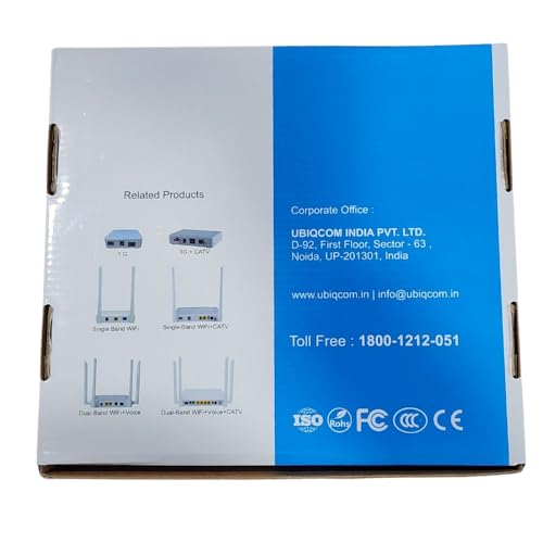 Image of Dual Band Gigabit XPON ONT with 4 Antenna Wireless Router UB-5021-GVW-D