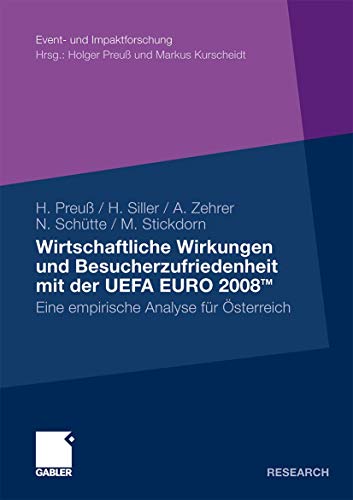 Wirtschaftliche Wirkungen und Besucherzufriedenheit mit der UEFA EURO 2008TM: Eine empirische Analyse für Österreich (Event  und Impaktforschung)