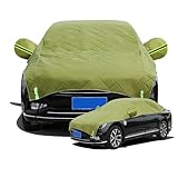 Halbgarage Autoabdeckung Outdoor Für Subaru Impreza WRX STI GD (2000-2007), Auto Abdeckplane, Schutz gegen Hagel, 4-Lagige Dicke Baumwolle, Wasserdicht hsx0326