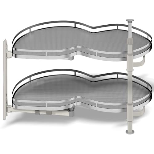 Blind Corner Cabinet Pull Out Organizer, Soft Close Swing Left Pull Out Cabinet...
