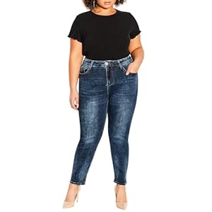 City Chic Women’s Apparel Women’s City Chic Plus Size Jean Harley Spring