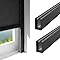 ZSTARR U Channel Aluminium Alloy Light Blocking Strips for Roller Blinds Light Gap Blockers ...