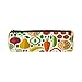 Produktbild Federmäppchen, bunt, Gemüse, Obst, Karotte, Banane, Apfel, Zitrone, Erdbeere, Beutel, Schule, Schreibwaren, Stiftebox, Reißverschluss, Kosmetiktasche