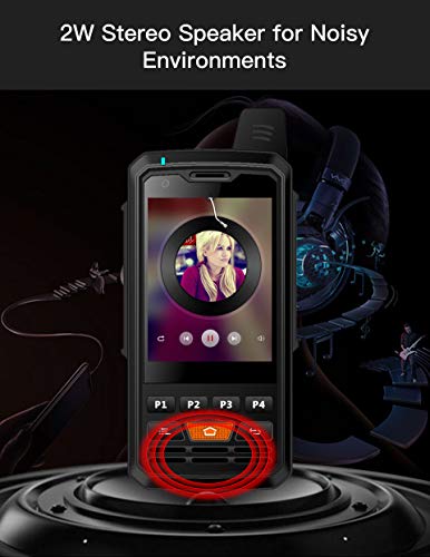 Uniwa Alps F50 Zello Ptt Walkie Talkie 2.8 Inches Touch Screen Quad Core Mtk6735 1Gb+8Gb 4000Mah 4G Lte Android 6.0 Rugged Smartphone #TOP4