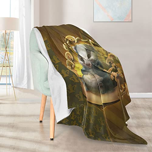Throw Blanket For Couch Harry Gifts Blankets & Throws Flannel Soft Blanket For Bed, 60 X 50 In #TOP4