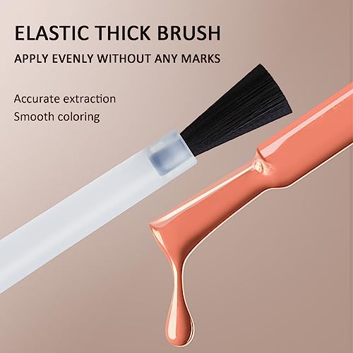 Shefave Peel off Nail Polish,Quick Dry Nail Polish - Natural Water Based No Need Cure Nail Gel Polish No Odor Easy to Apply Nail Varnish - Nail Art DIY Manicure Home Use,8ml(#27 Nude) - Image 7