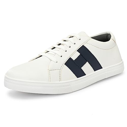 Image of Centrino Outdoor Sneakers for Men | Shoes for Man Stylish | Casual Lightweight Lace-Up Walking Shoes | Cushioned Insole | Breathable Anti-Skid Canvas Sneaker for Men | Comfortable Mens Shoes Travel (6309)