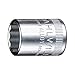 Stahlwille 01030008 Bi-Hex 8mm Socket #40D, 1/4 inch Drive, 12 points, High-Performance Steel, Chrome Plated, DIN 3124, ISO 2725-1, Length 23 mm, Width 11.6 mm