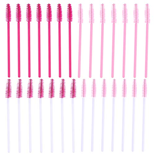 PIXNOR Conjunto de Escovas de Cílios para Extensões de Cílios Escovas de Rímel 200Pcs Escovas de Sob