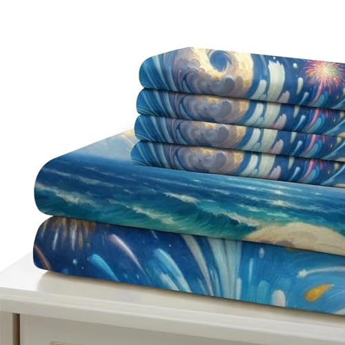 Parure de lit avec fermeture éclair et microfibre douce motif chat