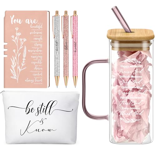 Skylety 6 Pcs Christian Gifts Set for Women Friend Sister