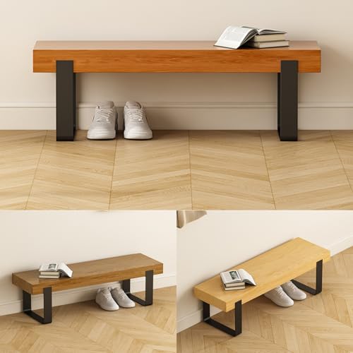 Banc de rangement pour chaussures robuste avec étagère stable - 7