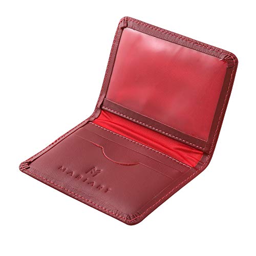 Carteira de couro feminina