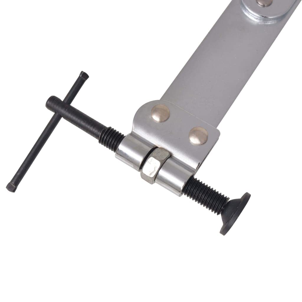 Tensor de resorte de válvula de acero para motores de gasolina y diésel, 45-145 mm, apertura de mordaza de 250 mm, con adaptador de pinza de 25 y 30 mm para taller, reparación, montaje
