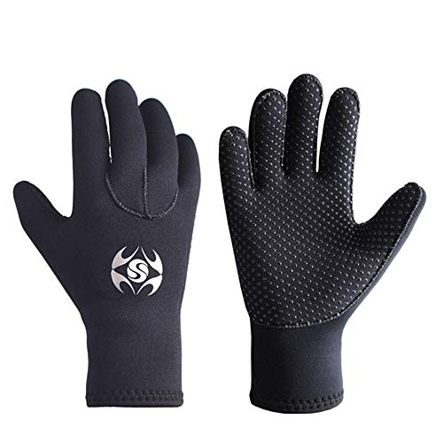 image for Diving Gloves 3MM Five Finger Neoprene Diving Wetsuit Gloves for Scuba