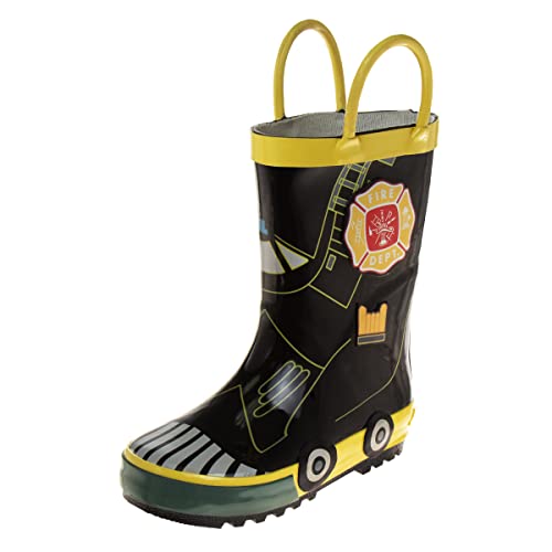 Joseph Allen Boy's Slip on Rain Boots