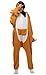 Kangaroo Cosplay Costume Adult Animal Onesie Cosplay Halloween Sleepwear(Kangaroo,Medium)