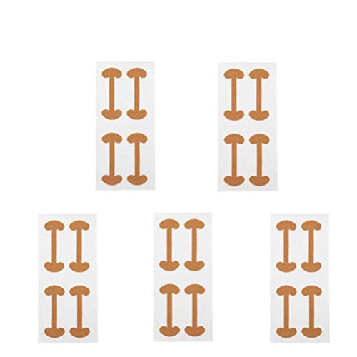 Zoreni 10 Set Ingrown Toenail Sticker Glue-free Toe Nail Inlay Corrector Positive Nail Strip Anti-roll Nail-free Nail Patch Pull Manicure Special Toenail Deformation (20PCS)