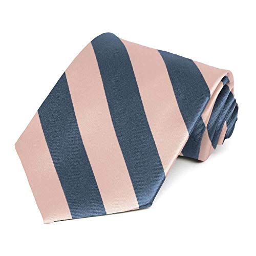 Image of tiemart Men's Striped Tie Standard Length