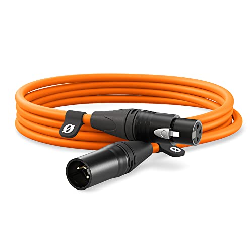 RØDE XLR-3 Premium XLR Cable (3m Orange)