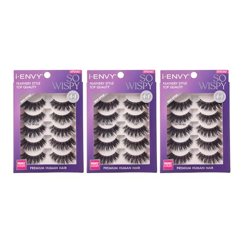 i-ENVY 15 Pairs So Wispy False Lashes (3 Pack)