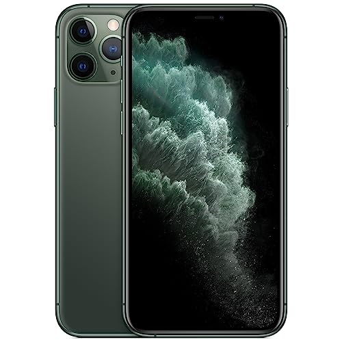Image of Apple iPhone 11 Pro Max, 512GB, Midnight Green - Unlocked (Renewed)