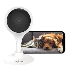 2K Indoor Security Camera 2.4GHz Wi-Fi Cameras for Baby/Elder/Dog/Pet Camera with Phone app, 2-Way Audio Baby Monitor Camera, Night Vision, Cloud & SD Card Storage, K10
