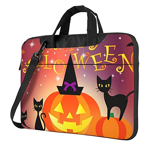 Sac ordinateur portable imperméable avec poignée DEHIWI Halloween