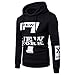 Produktbild Herren Kapuzenpullover Btruely Warme Dicken Mantel Männer Mit Kapuze Patchwork Winterpullover Winter Langarm Sweatshirt Übergröße Outwear Sweatjacke Gedruckt Bluse