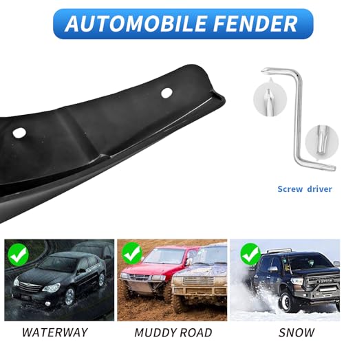Image of Custom Fit for Mud Flaps BMW 3-Series Sedan F30 2012-2018 Mud Splash Guard Front and Rear 4-PC Set