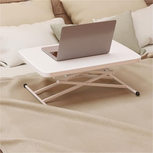 Table pliante réglable hauteur petite table appoint portable bureau ordinateur - 8