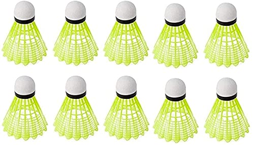 Fully Nylon Shuttlecock for Badminton (Set of 10, Green)-picture-44