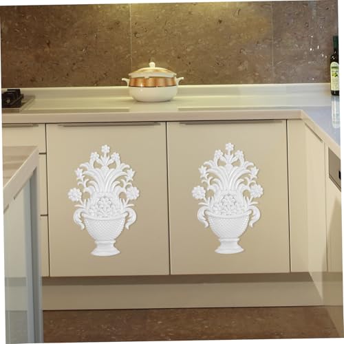 Décorations sculptées faciles à installer pour portes et murs