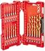 Milwaukee 48-89-4680 18-Piece Shockwave Impact Duty Thunderbolt Titanium Drill Bit Set w/ Anti-Walking 135 Degree Angled Tip and Storage Case