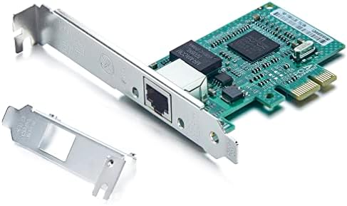 H!Fiber.com Gigabit PCIE Network Card for Intel I350-T4 - I350 Chip,with Quad RJ45 Ports,1Gbit PCI Express Ethernet LAN Card(NIC) for Windows Server, Win7, 8, 10, XP and Linux