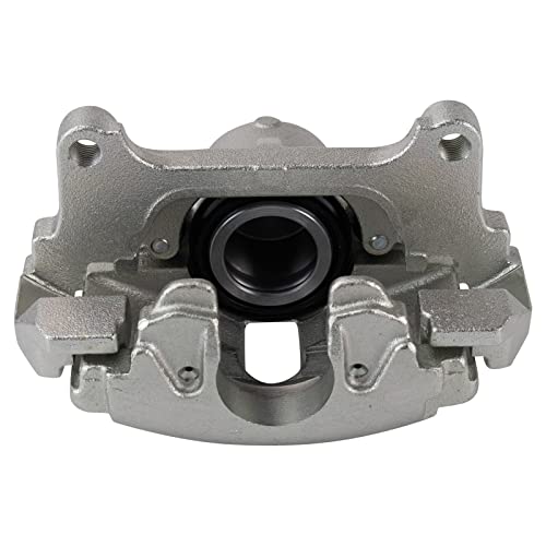 Image of TRQ Front and Rear Brake Caliper Set Zinc Coated Brackets Hardware Compatible with 2012-2013 Volkswagen Beetle 2010-2014 Golf GTI Jetta