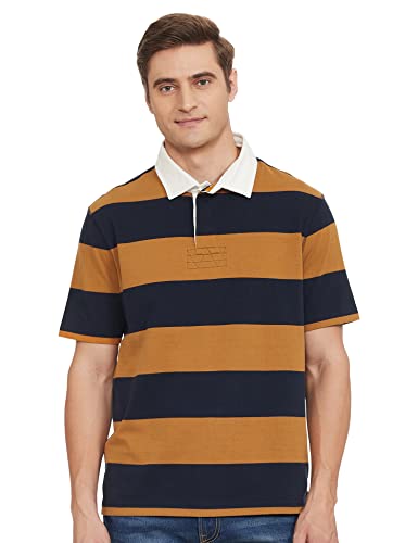 Image of Marks & Spencer Men's Regular T-Shirt (T28 3283K Honey Mix L)