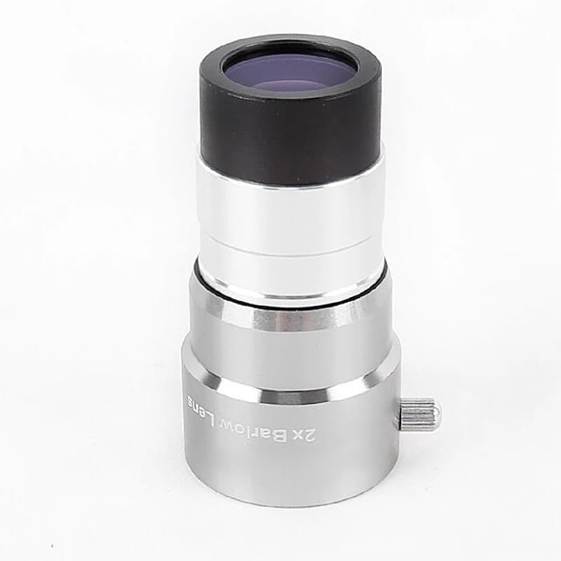 Lente Barlow 2X de alta definición: accesorio óptico premium para telescopio astronómico 3