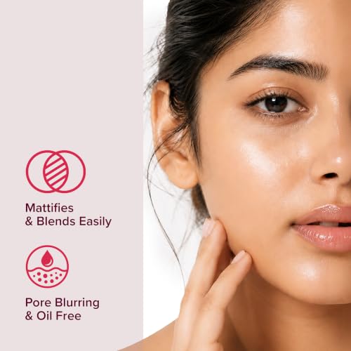 Image of Mila Beaute Flawless Makeup Primer for Face | Oil Free Formula Enriched With Vitamin A & E | Satin Smooth Matte Finish Instantly Blurs Pores | Suitable for All Skin Types - 30ml