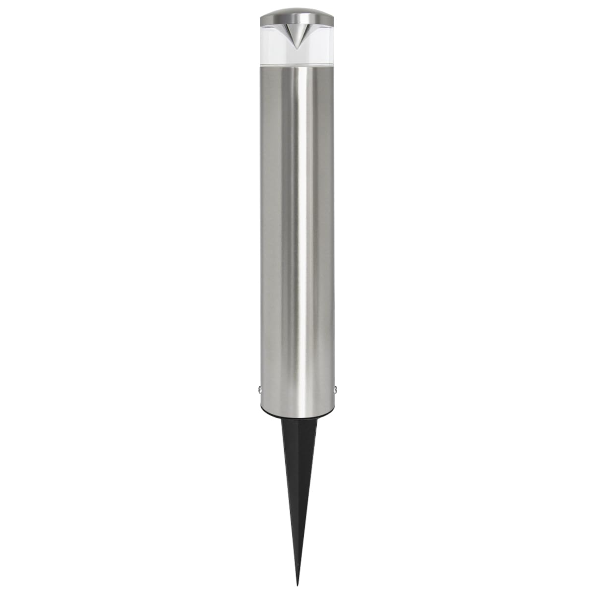 Long Life Lamp Company Outdoor Garden LED Bollard Post Ground Spike Light Warm White GU10 Stainless Steel IP54 ZLCA-02