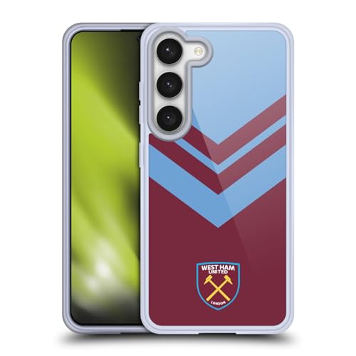 Funda de Gel para Samsung Galaxy S23 5G West Ham United FC Carcasa Flexible
